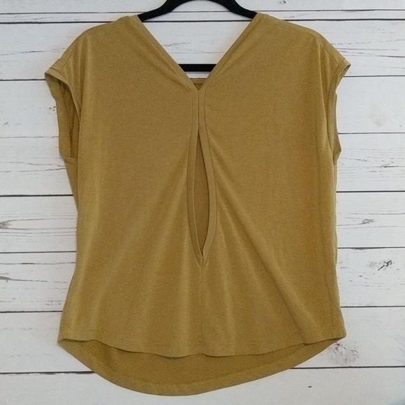 Soft and Stretchy Caramel Medium Crop Top - Picture 3 of 5